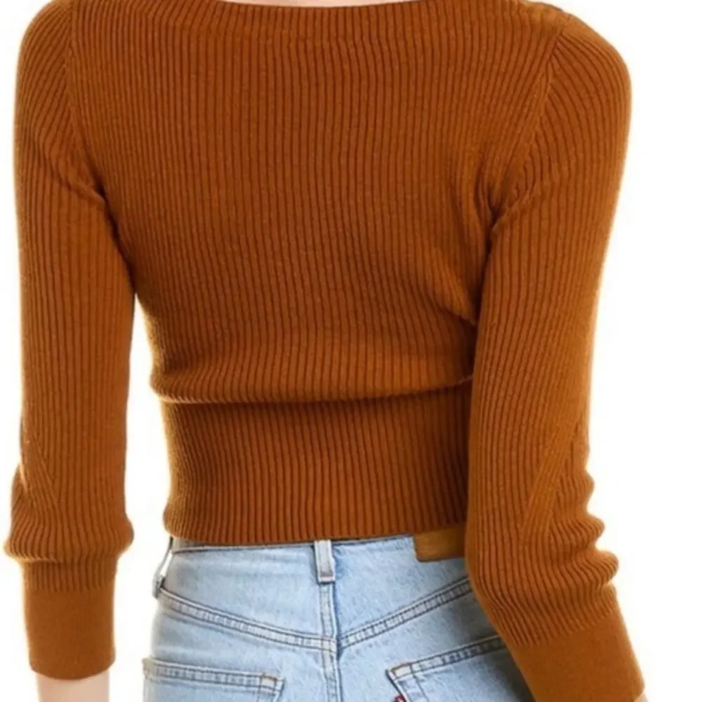 Free People Glazed Ginger Floyd Wrap Top Sz XS NWT